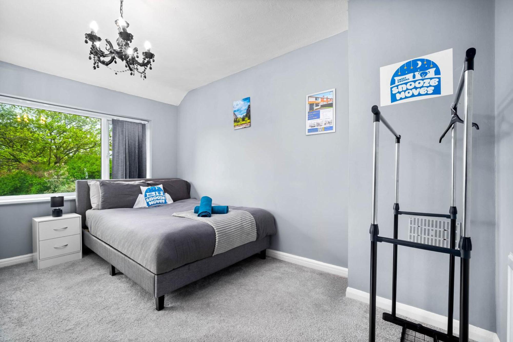 Stylish 3 Bedroom Home Away From Home Бирмингем Экстерьер фото